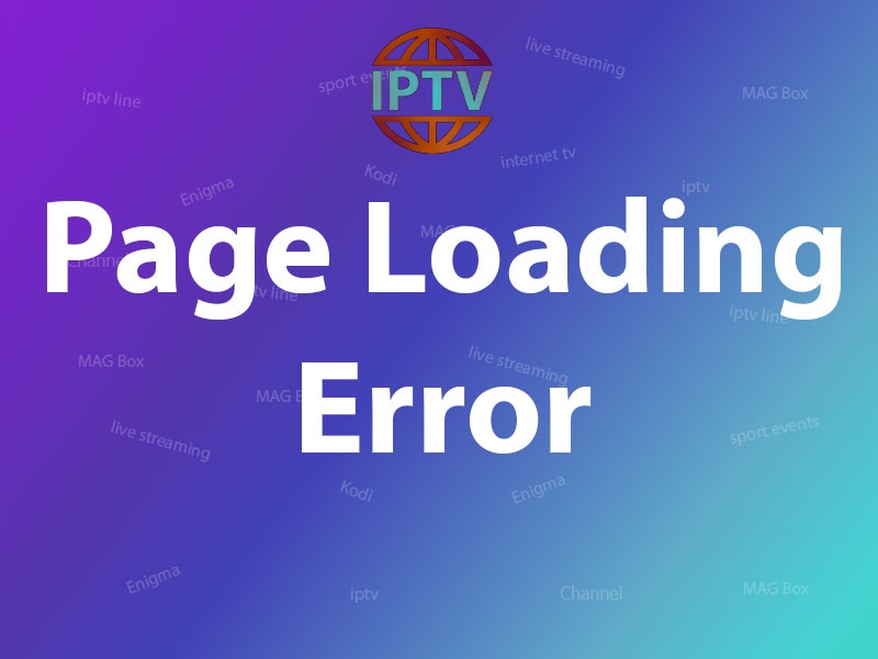 STB blocked or Page Loading Error in MAG?